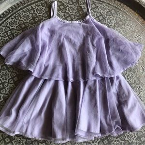 Old navy tier dress lilac pale light purple